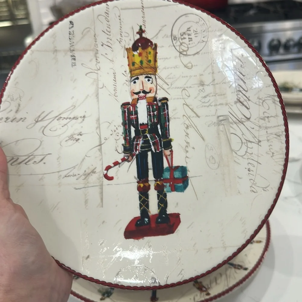 Williams Sonoma Nutcracker Decorative Plate